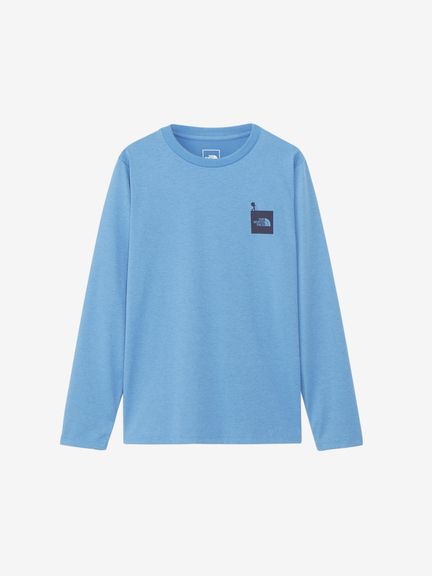 ザ・ノース・フェイス（THE NORTH FACE）【女性用】ロングスリーブアクティブマンティー（L/S ACTIVE MAN TEE） NTW32480 カラー：インディゴストーン