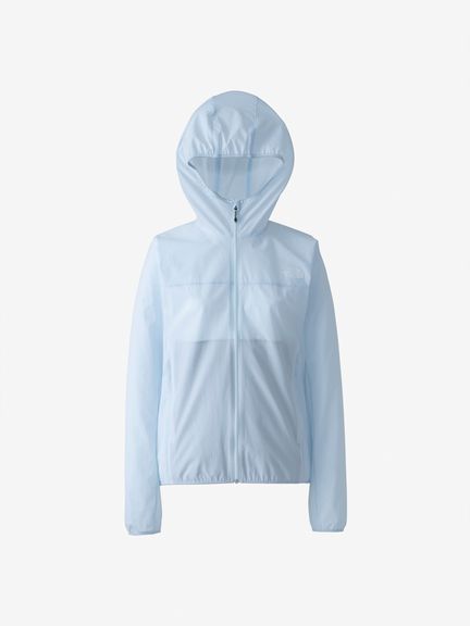 ザ・ノース・フェイス（THE NORTH FACE）【女性用】マウンテンソフトシェルフーディ（MOUNTAIN SOFTSHELL HOODIE） NPW22401 カラー：ベアリーブルー