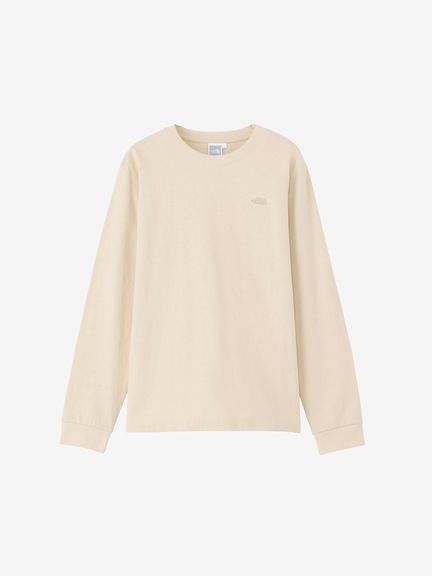 ザ・ノース・フェイス（THE NORTH FACE）【女性用】ロングスリーブヌプシコットンティー（L/S NUPTSE COTTON TEE） NTW32443 カラー：グラベル