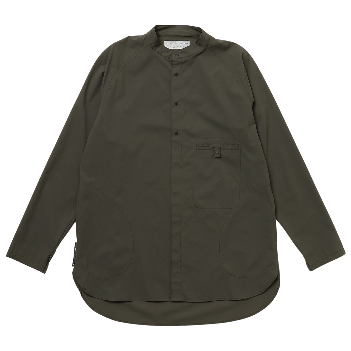 AXESQUIN ELEMENTS 軽くて涼しいロングシャツ-2