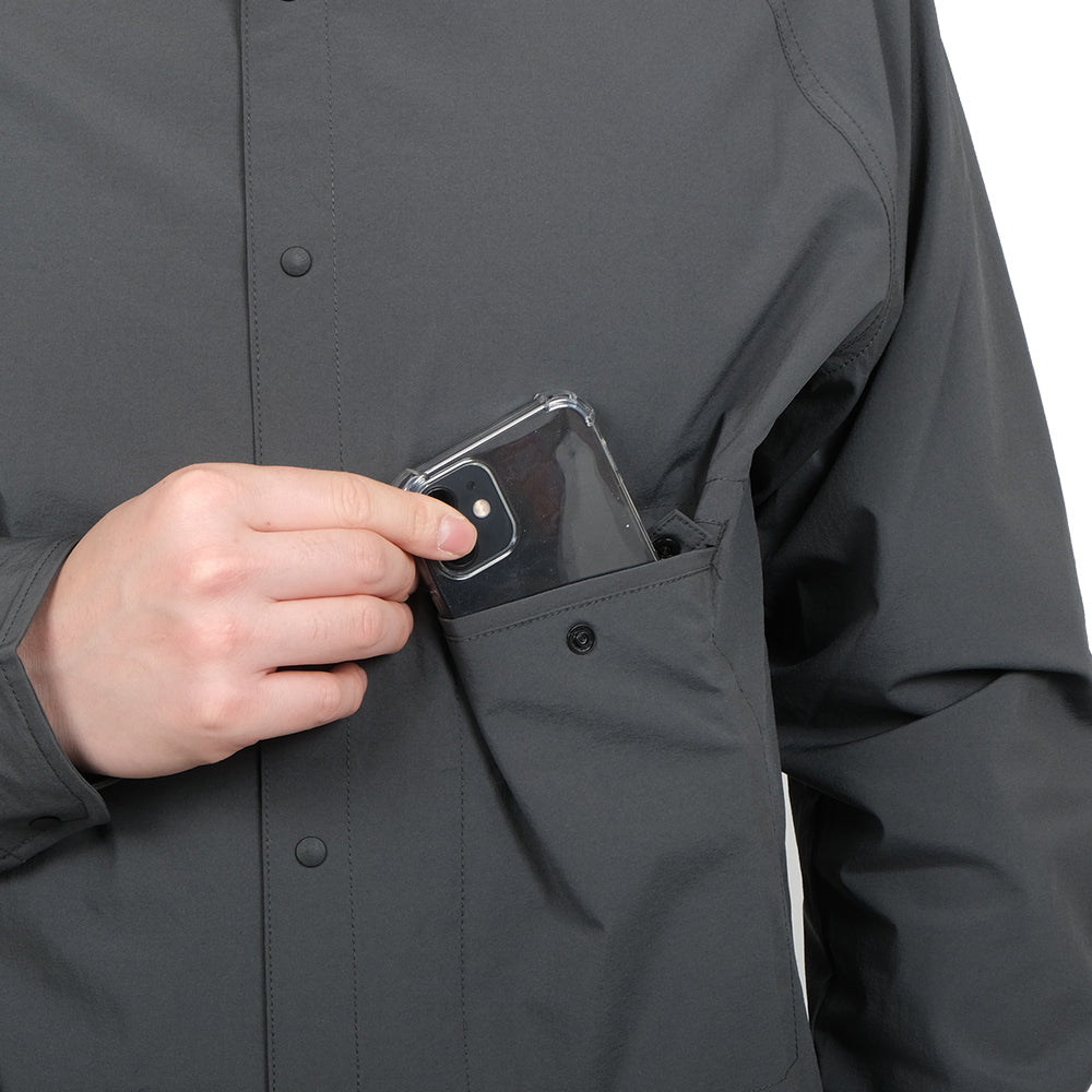 AXESQUIN ELEMENTS Softshell Short Collar Shirt