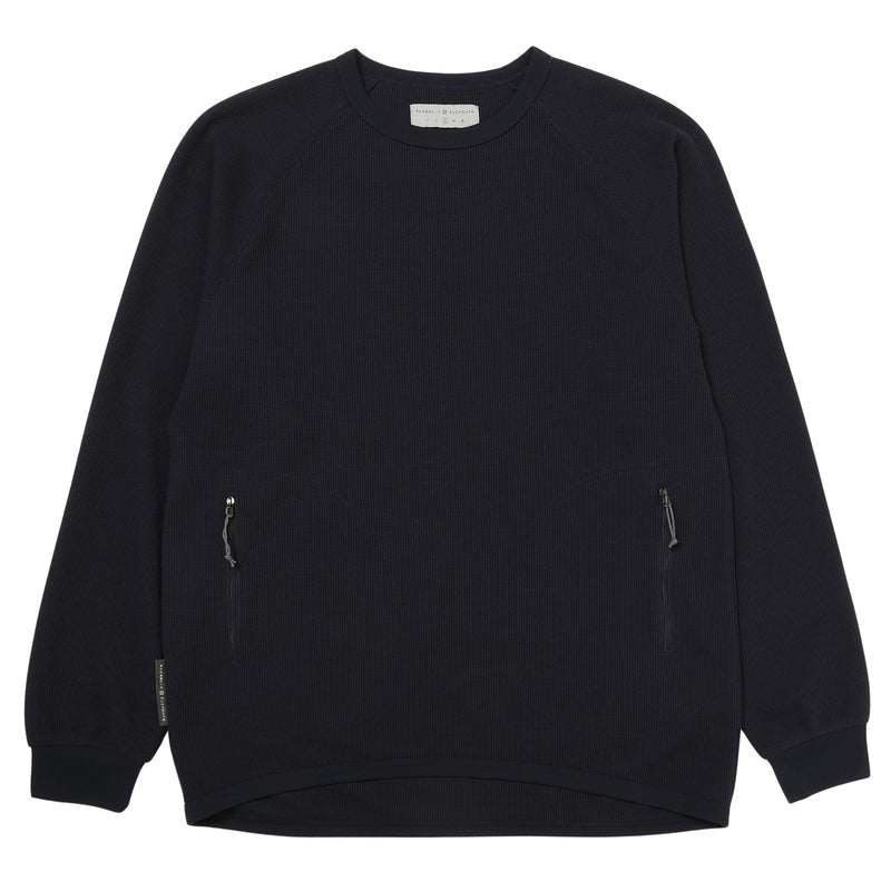 AXESQUIN ELEMENTS ドライワッフルのロングスリーブＴシャツ-2