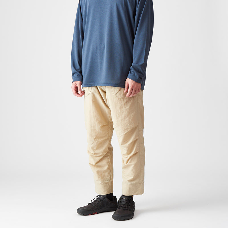 AXESQUIN ELEMENTS タッサーナイロンのパンツ-5