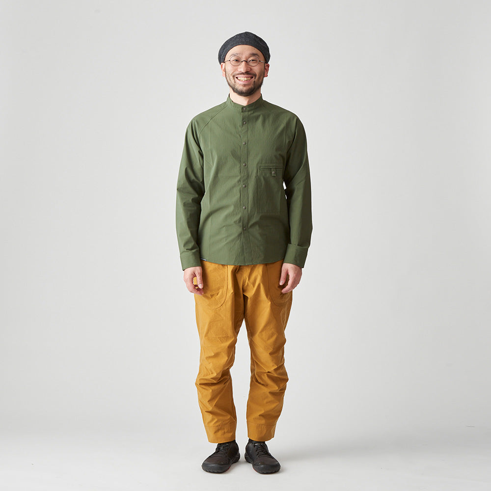 AXESQUIN ELEMENTS ヴィンテージナイロンのパンツ