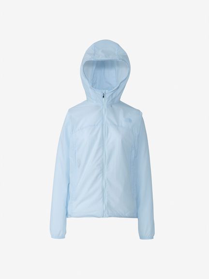 ザ・ノース・フェイス（THE NORTH FACE）【女性用】スワローテイルフーディー（SWALLOWTAIL HOODIE） NPW22202 カラー：ベアリーブルー