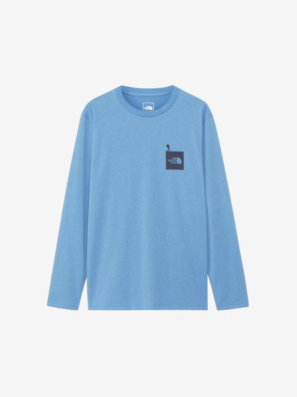 ザ・ノース・フェイス（THE NORTH FACE）ロングスリーブアクティブマンティー（L/S ACTIVE MAN TEE） NT32480 カラー：インディゴストーン