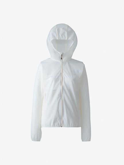 ザ・ノース・フェイス（THE NORTH FACE）【女性用】マウンテンソフトシェルフーディ（MOUNTAIN SOFTSHELL HOODIE） NPW22401 カラー：オフホワイト