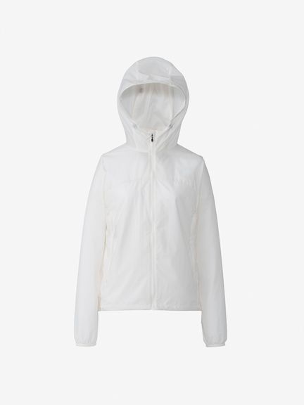 ザ・ノース・フェイス（THE NORTH FACE）【女性用】スワローテイルフーディー（SWALLOWTAIL HOODIE） NPW22202 カラー：オフホワイト