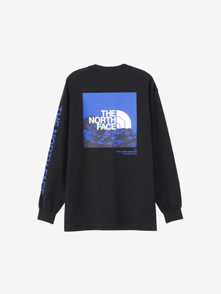 ザ・ノース・フェイス（THE NORTH FACE）ロングスリーブスリーブグラフィックティー（L/S SLEEVE GRAPHIC TEE） NT32438 カラー：ブラック