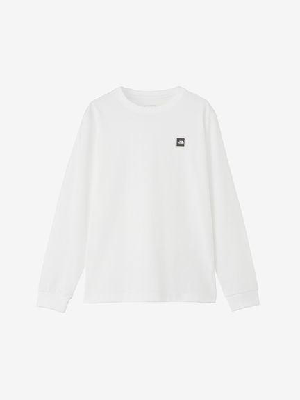 ザ・ノース・フェイス（THE NORTH FACE）【女性用】ロングスリーブスモールボックスロゴティー（L/S SMALL BOX LOGO TEE） NTW32441 カラー：ホワイト