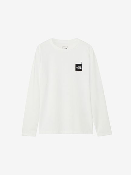 ザ・ノース・フェイス（THE NORTH FACE）【女性用】ロングスリーブアクティブマンティー（L/S ACTIVE MAN TEE） NTW32480 カラー：ホワイト