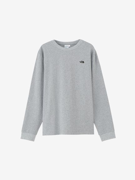 ザ・ノース・フェイス（THE NORTH FACE）【女性用】ロングスリーブヌプシコットンティー（L/S NUPTSE COTTON TEE） NTW32443 カラー：ミックスグレー