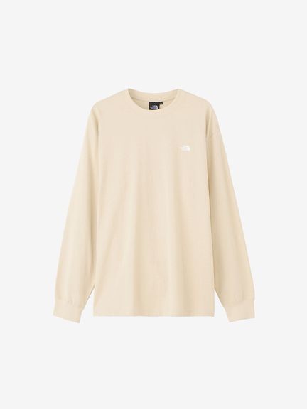 ザ・ノース・フェイス（THE NORTH FACE）ロングスリーブヌプシコットンティー（L/S NUPTSE COTTON TEE） NT32443 カラー：グラベル