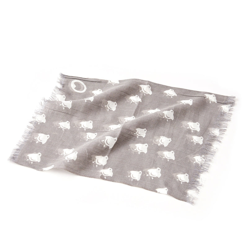 SHINOGI Neckband Short Houndstooth Pattern 043042 Color: Aqua One Size