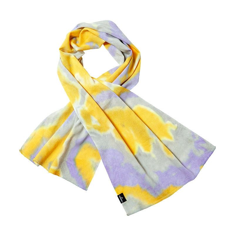 CHAORAS Sports Tenugui Tie-Dye / Yellow Purple