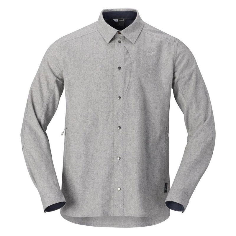 NORRONA tamok wool plain Shirt