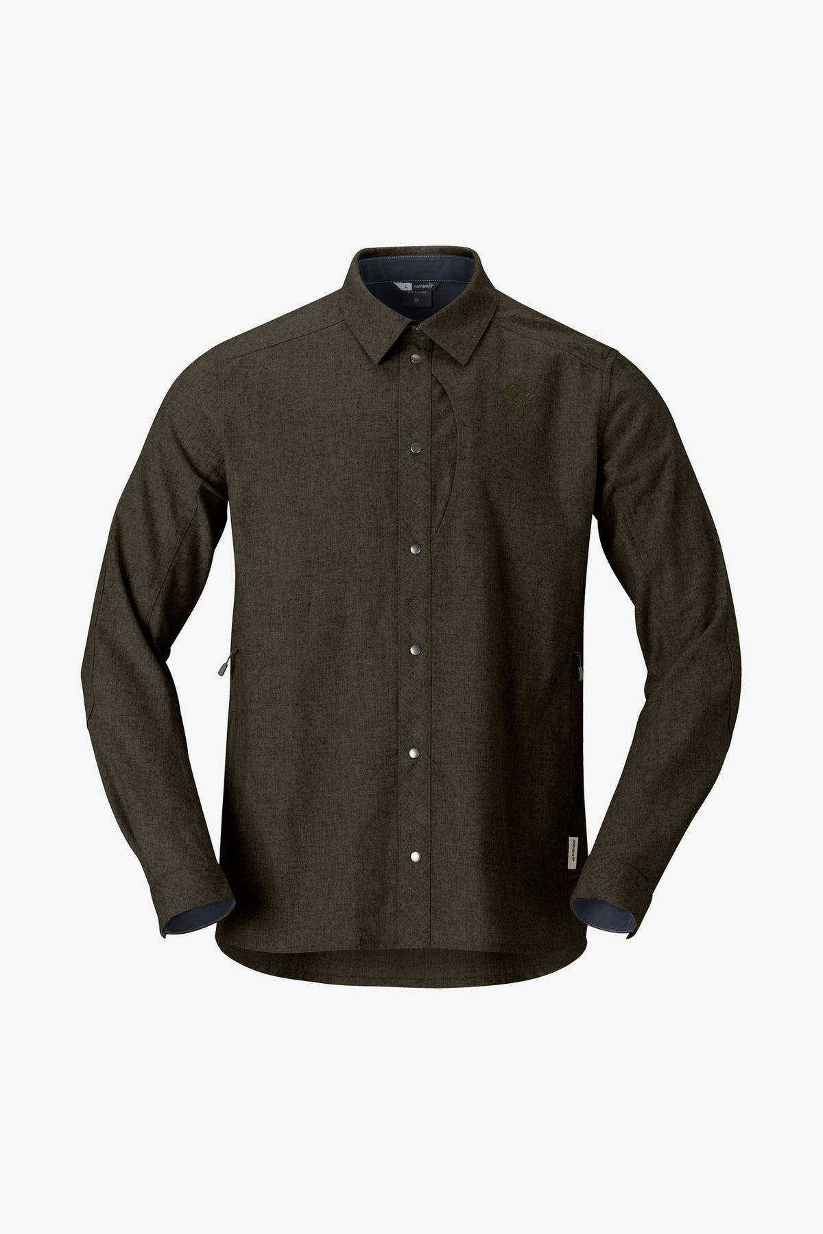 NORRONA tamok wool plain Shirt – MOOSE