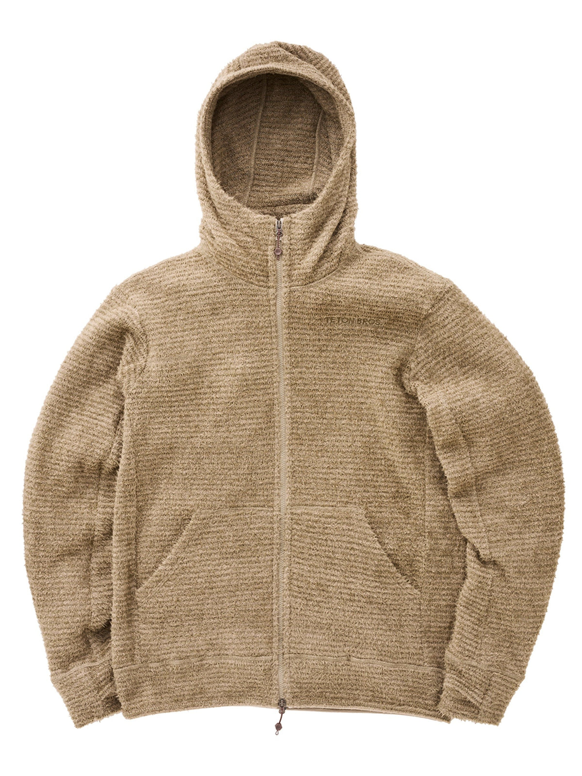 オクタハイロフトフルジップフーディー Light Brown