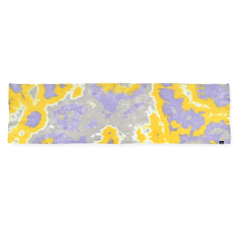 CHAORAS Sports Tenugui Tie-Dye / Yellow Purple