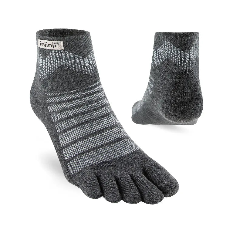 injinji アウトドア ミッドウェイトミニクルーウール