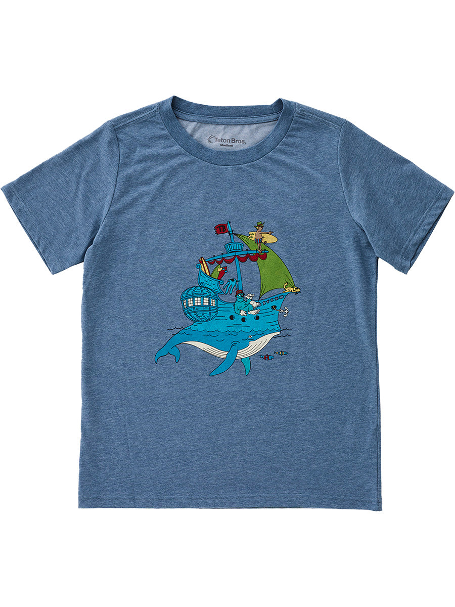 TetonBros. Whale shipTee
