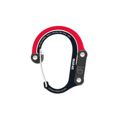 GEAR AID HEROCLIP MEDIUM 20154 Color: Black &amp; Red