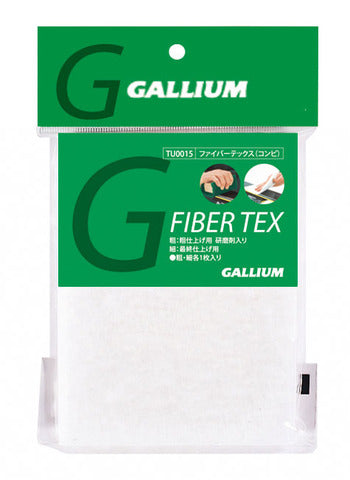 ガリウム（GALLIUM）ファイバーテックス（コンビ・粗・細各1枚入り）（FIBER TEX）TU0015