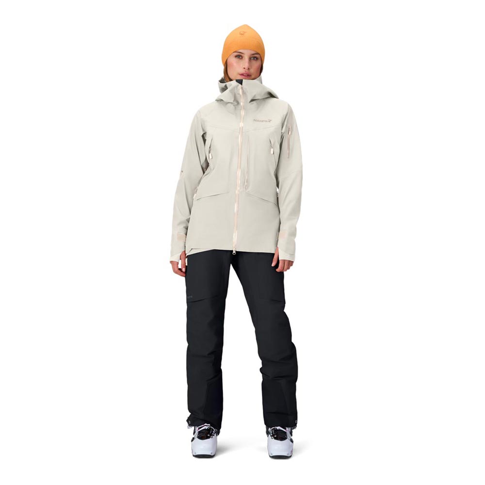 ノローナ（NORRONA）【女性用】 モーレ ゴアテックス ジャケット（møre Gore-Tex Jacket W's） 2019-24 カラー：Oatmeal