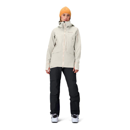 ノローナ（NORRONA）【女性用】 モーレ ゴアテックス ジャケット（møre Gore-Tex Jacket W's） 2019-24 カラー：Oatmeal