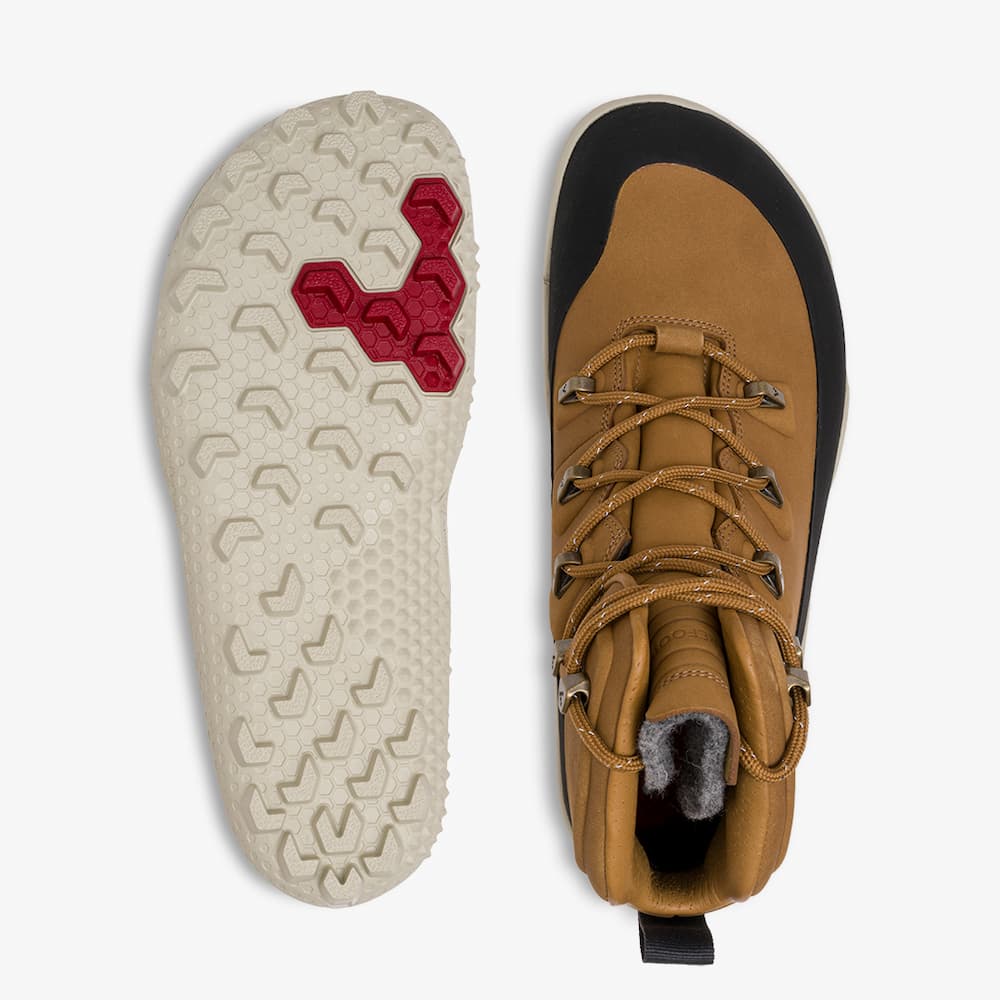 Vivobarefoot Women's Tracker Winter SG in Acorn
