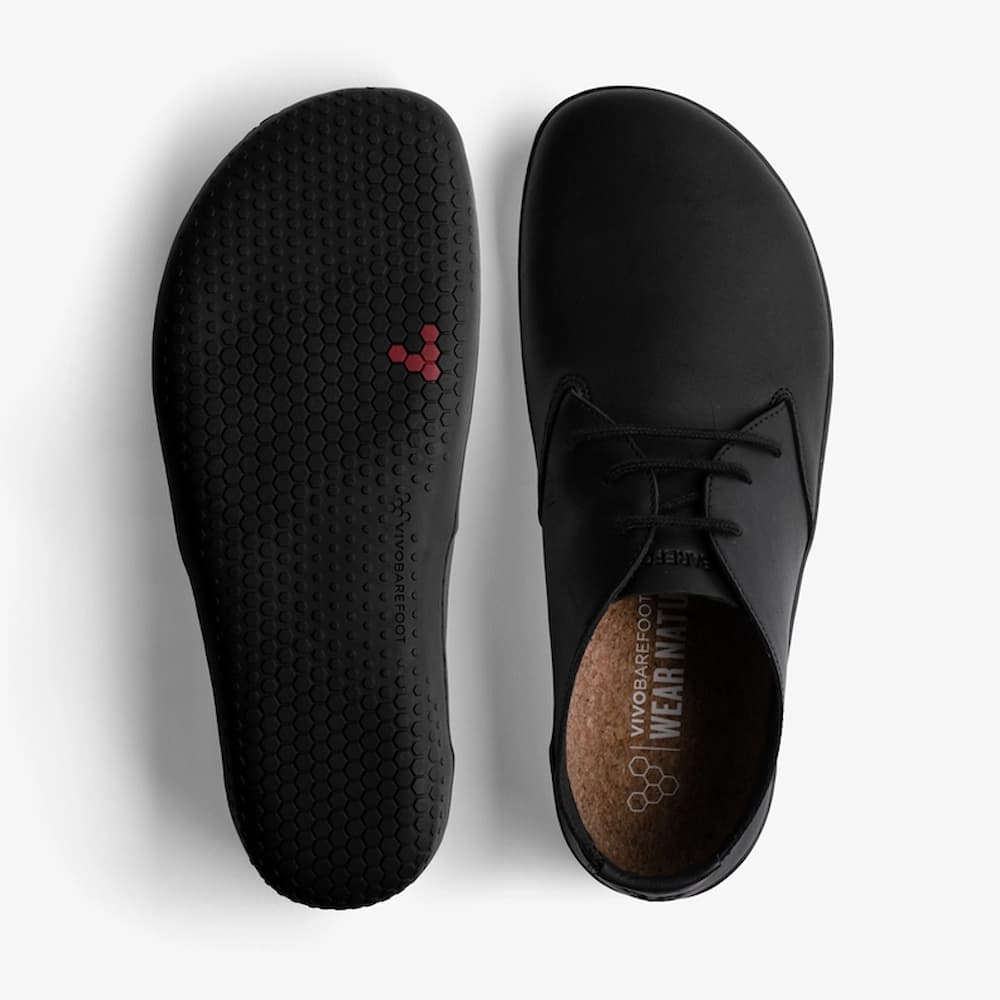 Vivobarefoot RA Color: IV OBSIDIAN