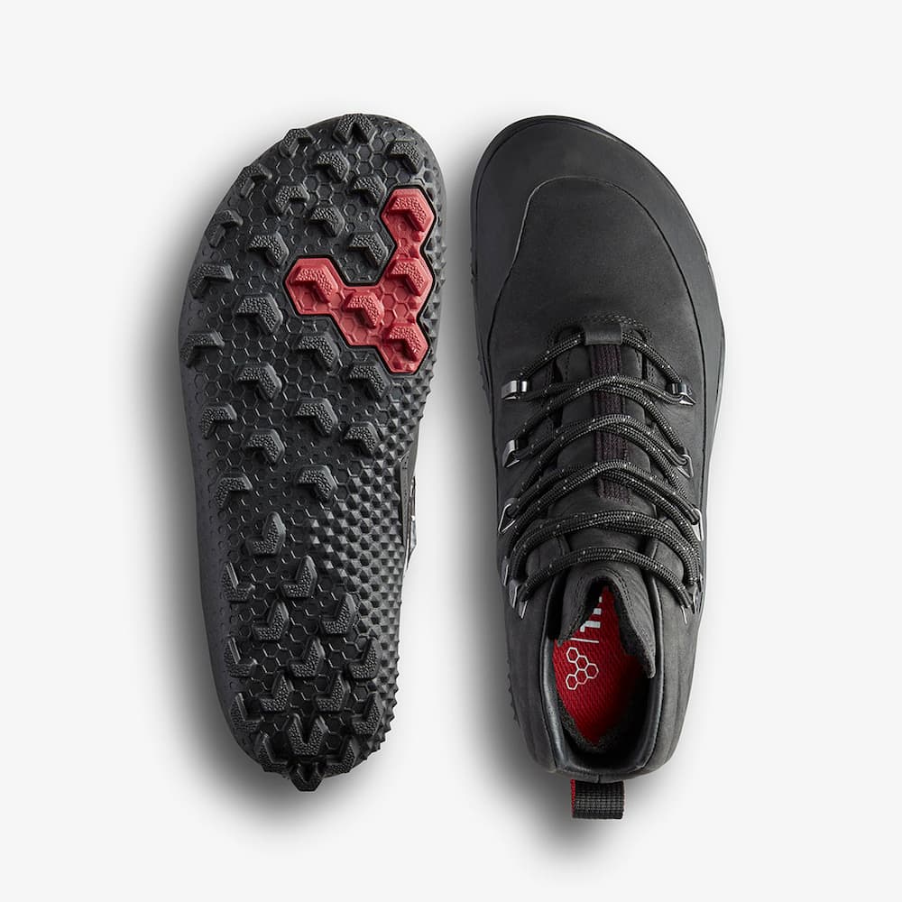 Vivobarefoot TRACKER WINTER II SG Color: OBSIDIAN