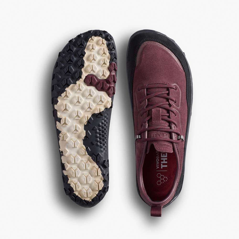 Vivobarefoot TRACKER LEATHER AT LOW II SUEDE