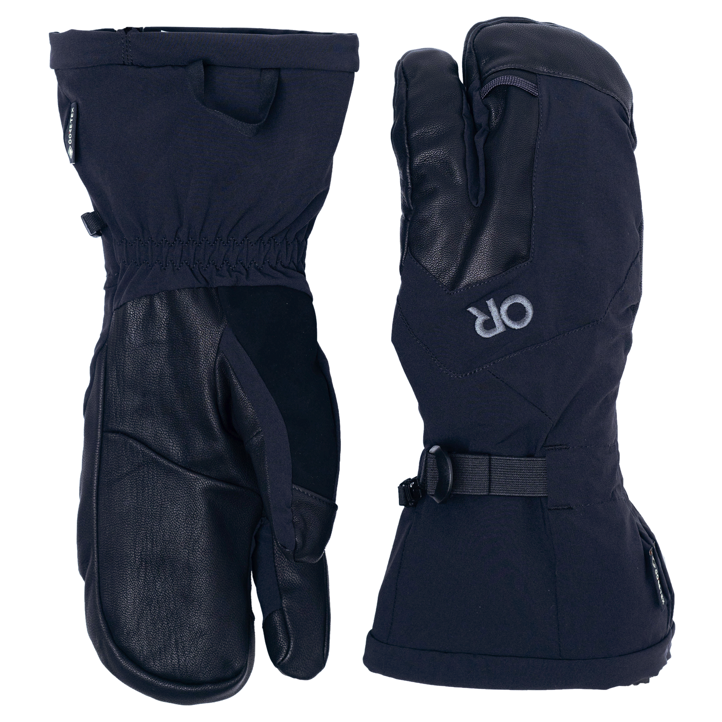 アウトドアリサーチ（OUTDOOR RESEARCH）アレテ モジュラー ゴアテックス 3フィンガー グローブ（Arete Modular Gore-Tex 3-Finger Gloves） 322153 カラー：Black