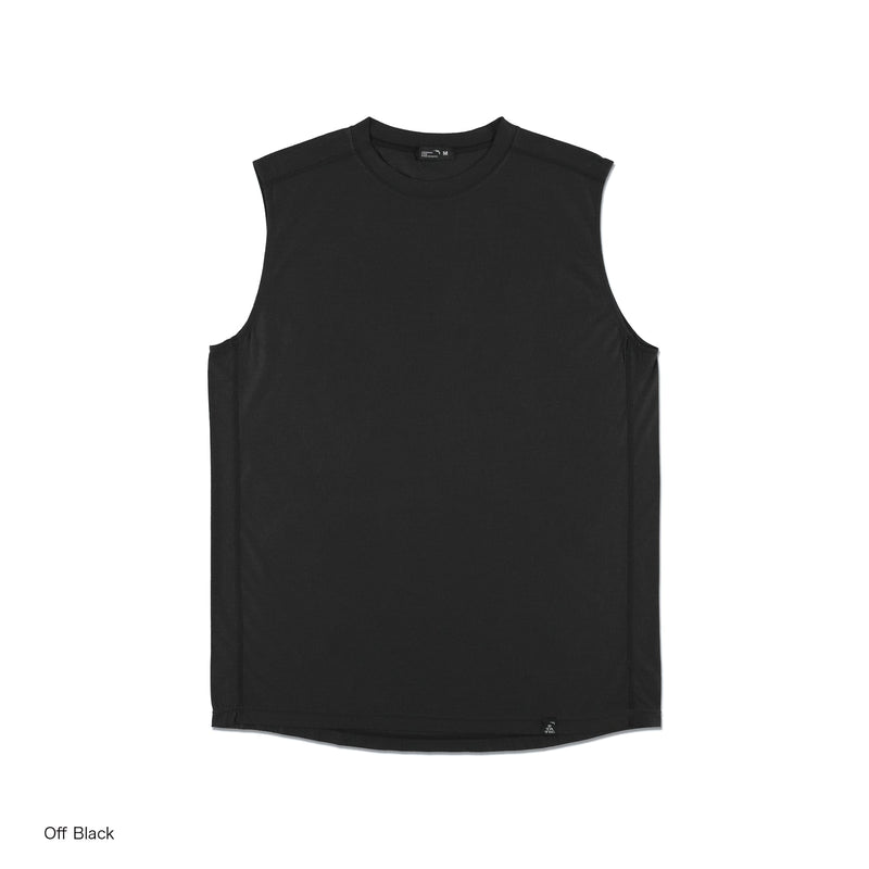STATIC RAW SLEEVELESS