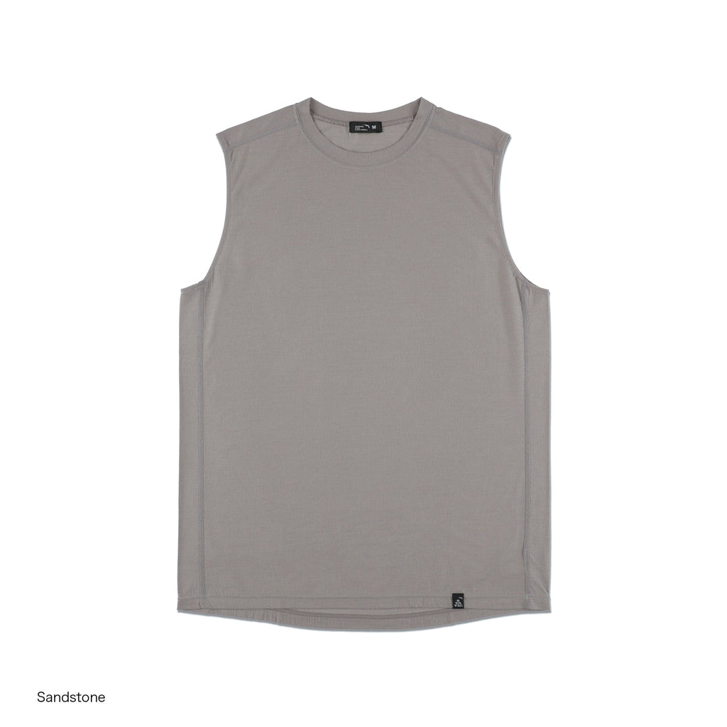 STATIC RAW SLEEVELESS