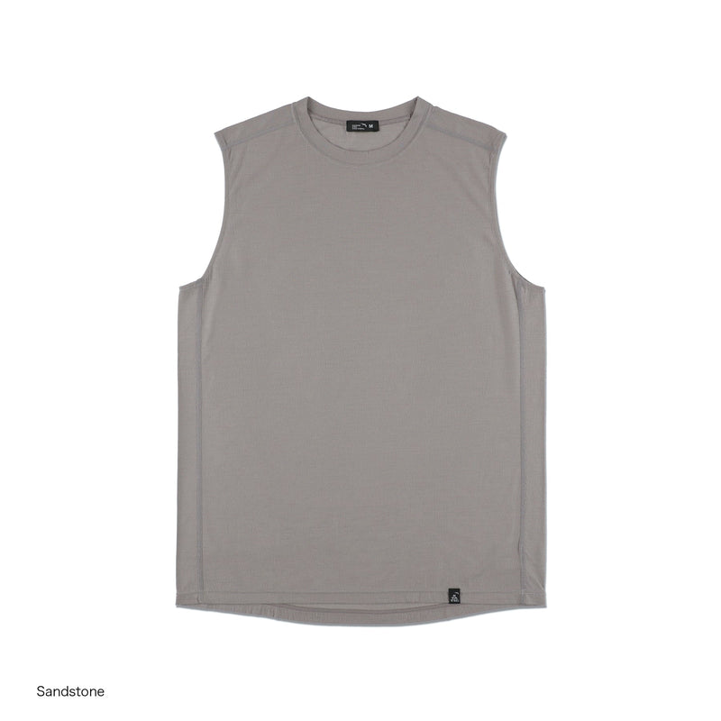 STATIC RAW SLEEVELESS