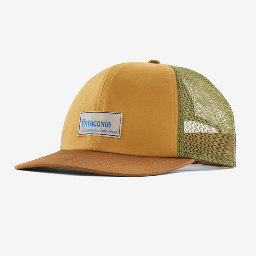 パタゴニア（Patagonia）リラックス・トラッカー・ハット（Relaxed Trucker Hat） 37999 カラー：WLPU（Water People Label: Pufferfish Gold）