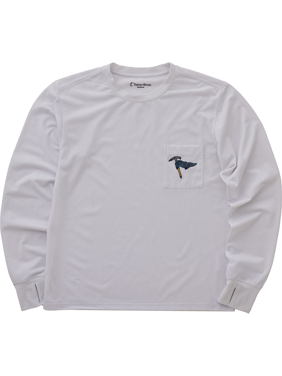 ティートンブロス（Teton Bros.）TB アックスロングスリーブティー（TB Axe L/S Tee）TB243-50 カラー：White