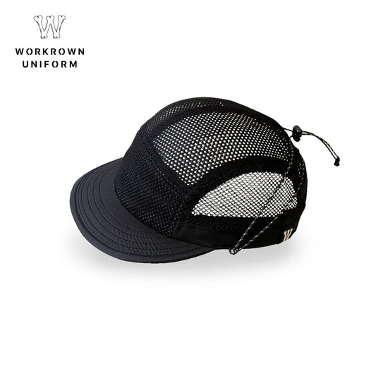 ワークラウン (WORKROWN UNIFORM) CHIN STRAP COMBAT CAP カラー：Darkness