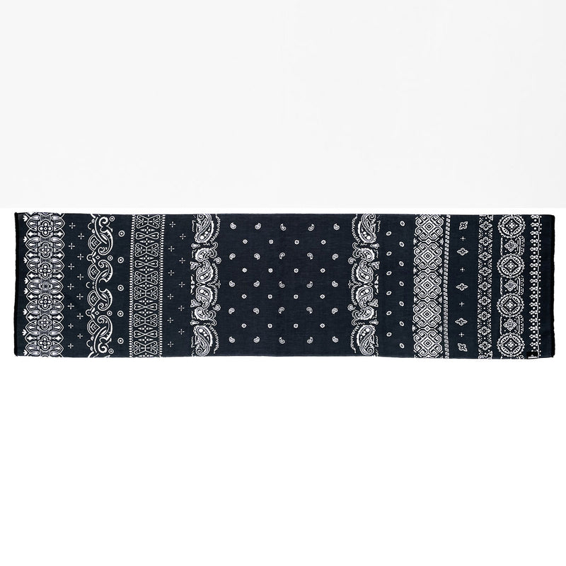CHAORAS Sports Hand Towel / Vintage Bandana / Black 81057