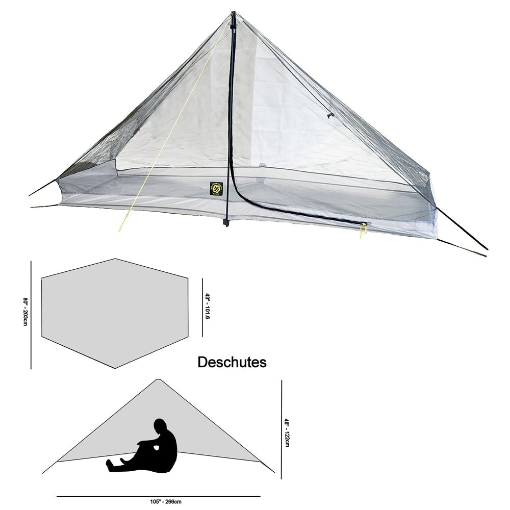 シックスムーンデザインズ（SixMoon Designs） デュシュッツタープセット（Deschutes Tarp Set）SMD-TENT-0027 カラー：グレー