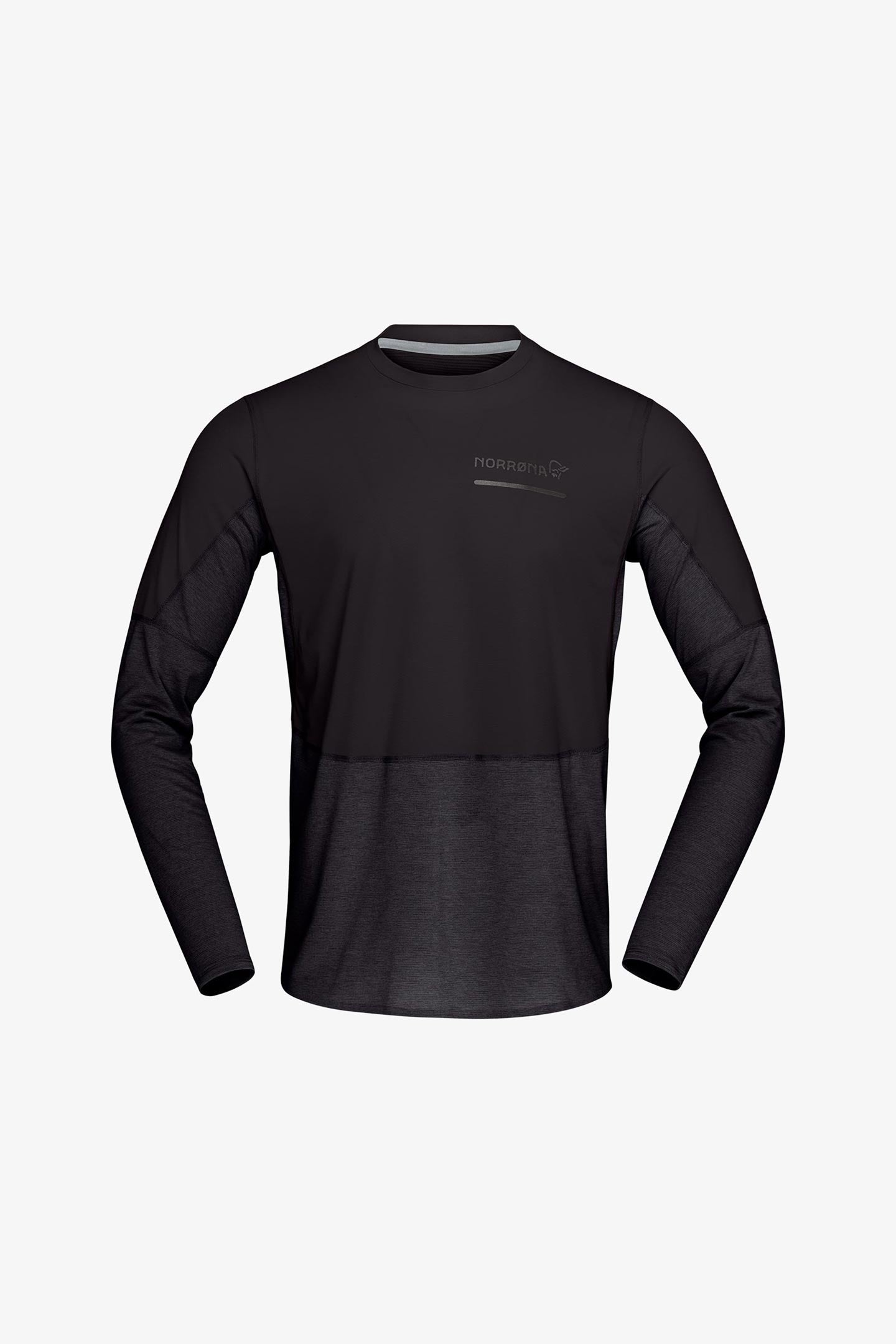 NORRONA Senja Equalizer Lightweight Long Sleeve Men's (5820-23) Color: Caviar