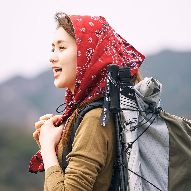 CHAORAS Sports Tenugui Bandana / Red 81014