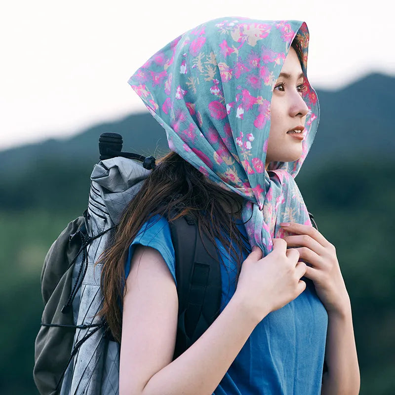 CHAORAS スポーツてぬぐい / イワカガミ&ツガザクラ