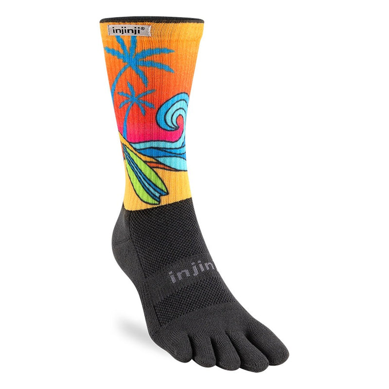 injinji Artist Design Trail Midweight Crew