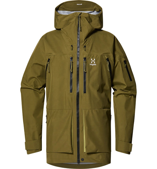 ホグロフス（Haglofs）ヴァッシ ゴアテックス ジャケット（Vassi GTX Jacket）606837 カラー：Olive green/Thyme green