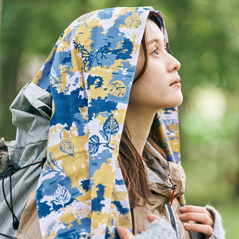 チャオラス スポーツてぬぐい / シラカバ　着用写真