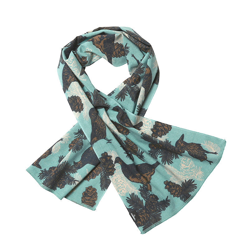 CHAORAS Sports Hand Towel / Ptarmigan &amp; Nutcracker