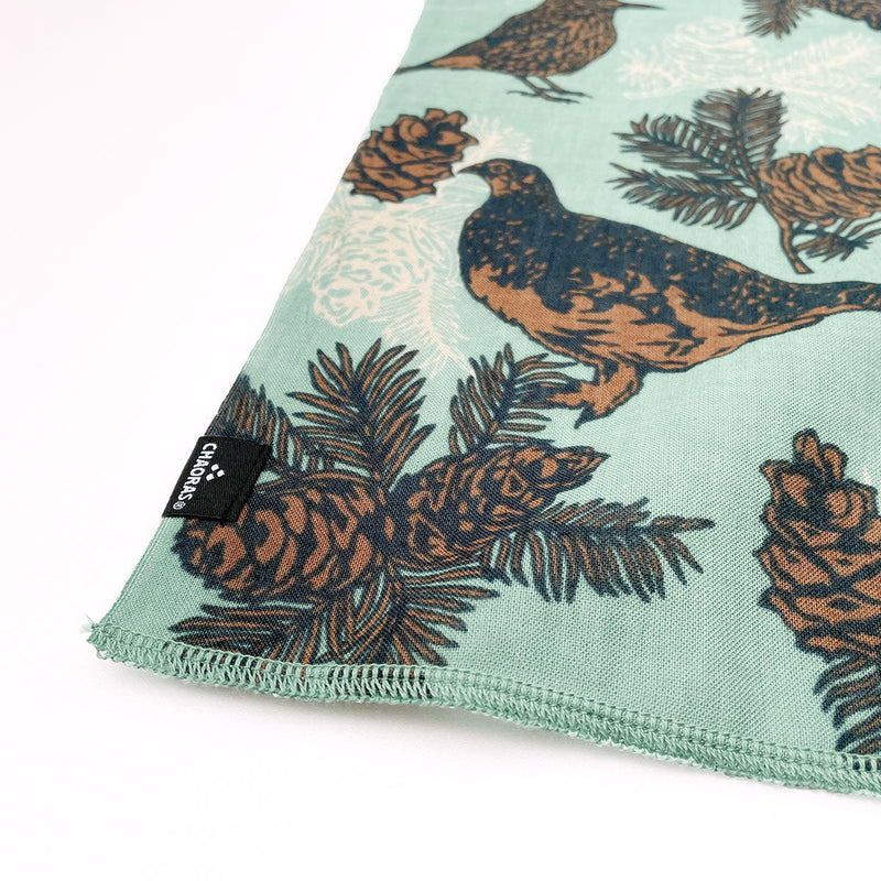 CHAORAS Sports Hand Towel / Ptarmigan &amp; Nutcracker